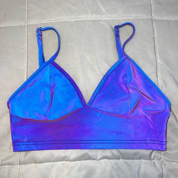 Reflective crop top - Picture 1 of 4